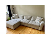 Eck-Couch mit Bettfunktion/ Bettkasten