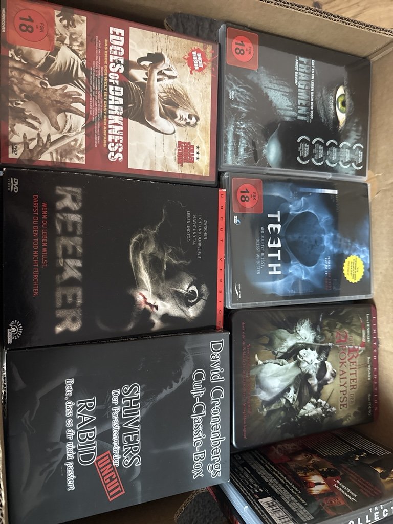 DVDs Blu-Rays 200 Stück