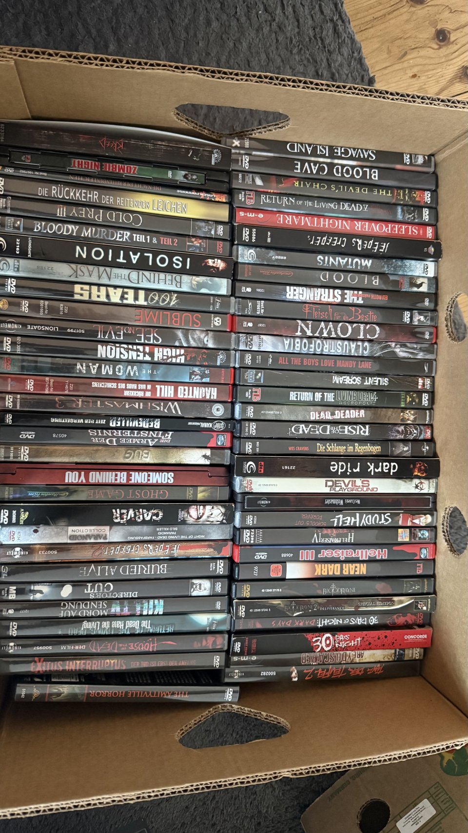 DVDs Blu-Rays 200 Stück