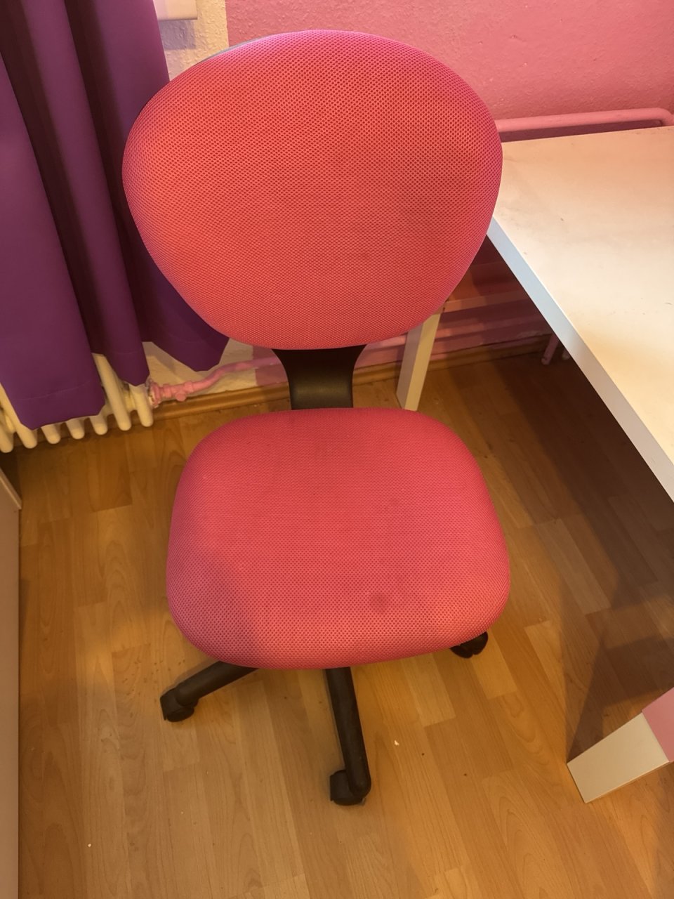 Drehstuhl Schreibtischstuhl pink