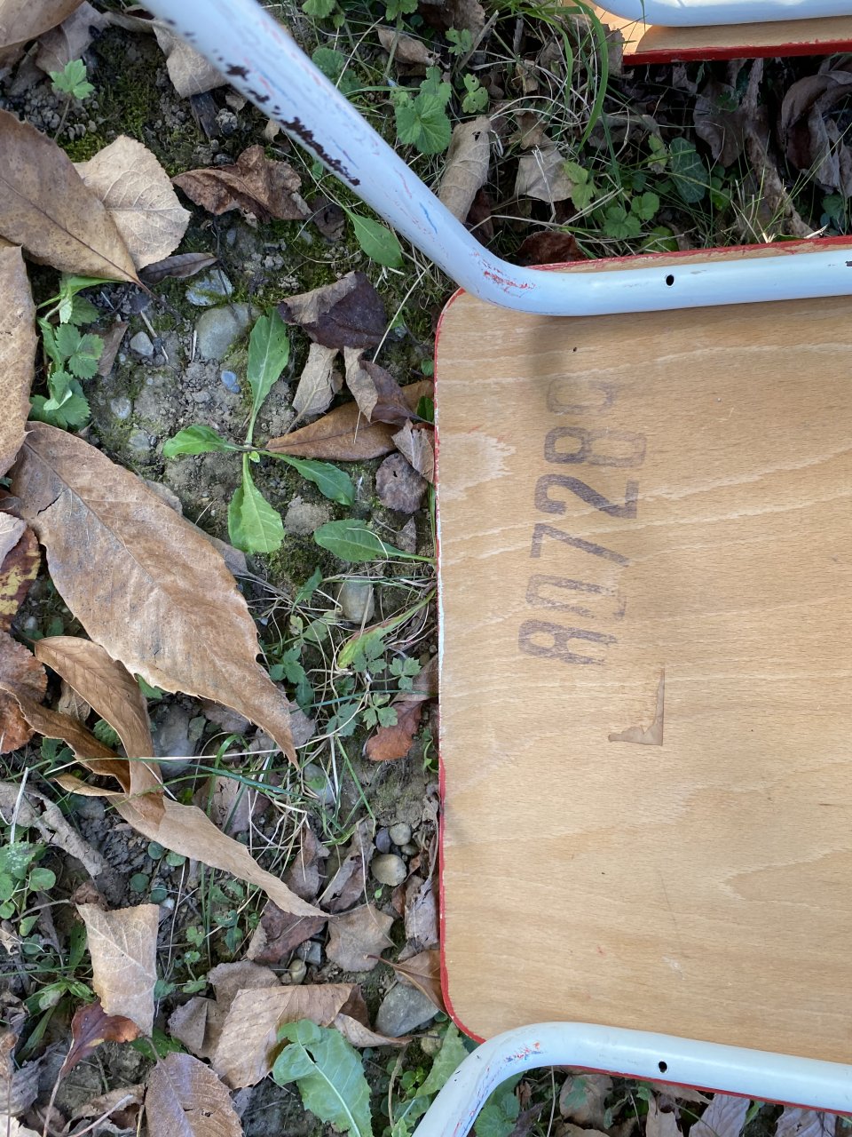 Tolle alte Stühle im Bauhausstil aus der DDR Zeit