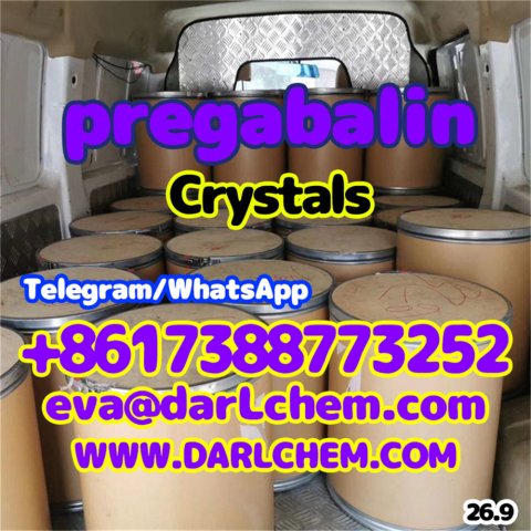 99% Stronger pregabalin crystals powder 148553-50-8 Free Acid Sulphate 3