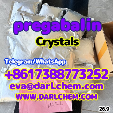 99% pregabalin crystals powder 148553-50-8 Salt 3