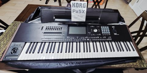 Korg Pa5X, Korg Pa4X, Korg Pa4X MG2, Korg NAUTILUS , Korg Pa1000 MG,  Yamaha Genos2 , Yamaha PSR-SX920 , Yamaha MODX8+ ,  Yamaha MONTAGE M8X