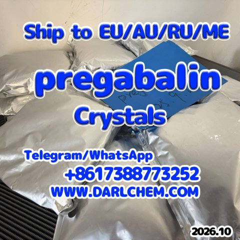 darl Supply Sodium Salt pregabalin crystals powder 148553-50-8 4